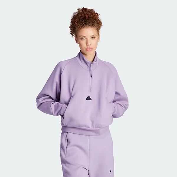 Bộ Thể Thao Nữ Adidas Z.N.E. Jacket + Pants IS3899 / IS4334 Màu Tím Size XL (Form Á) - Thời trang - Vua Hàng Hiệu
