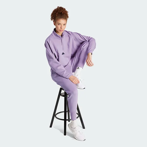 Bộ Thể Thao Nữ Adidas Z.N.E. Jacket + Pants IS3899 / IS4334 Màu Tím Size XL (Form Á) - Thời trang - Vua Hàng Hiệu