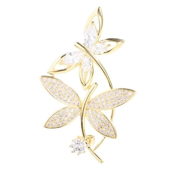 Cài Áo Nữ Meri Dreamy Dragonfly BR853 Màu Vàng Gold
