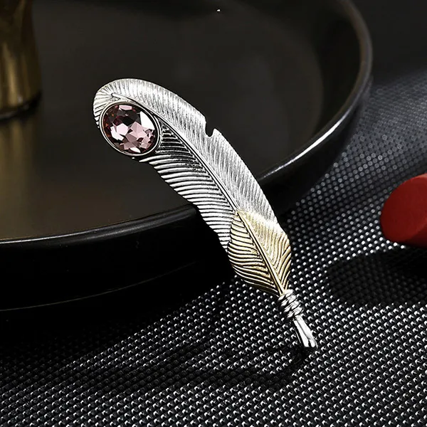 Cài Áo Nữ Meri Silver Hope BR825 Màu Bạc