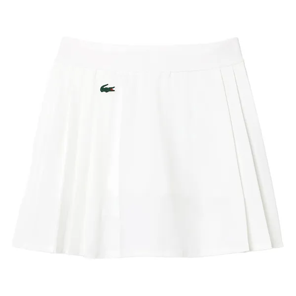 Chân Váy Nữ Lacoste Women's Lined Ultra Dry Stretch Golf Skirt JF9433 51 800 Màu Trắng Size 34