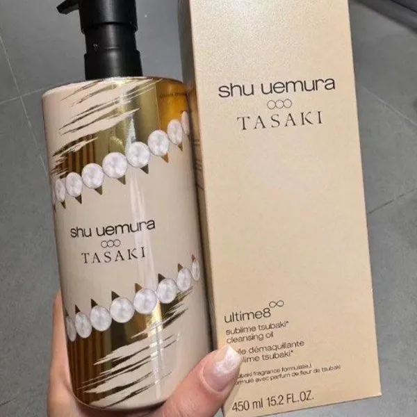 Dầu Tẩy Trang Shu Uemura Tasaki Ultimate Sublime Tsubaki Cleansing Oil 450ml - Mỹ phẩm - Vua Hàng Hiệu