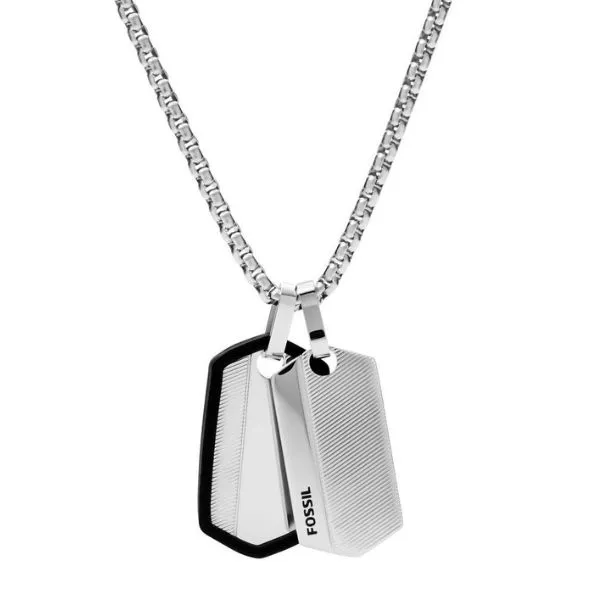 Dây chuyền Nam Fossil Necklace JF03996040 Màu Bạc