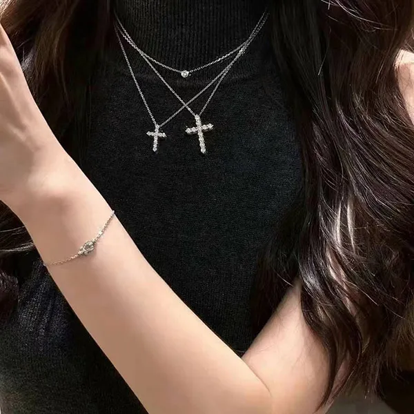 Dây Chuyền Nữ Jewery Luxury Màu Bạc - Trang sức - Vua Hàng Hiệu