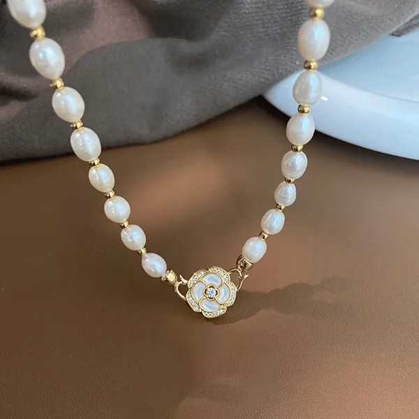 Dây Chuyền Nữ Kya Jewel Rose Pearl PN33 Màu Trắng - Trang sức - Vua Hàng Hiệu