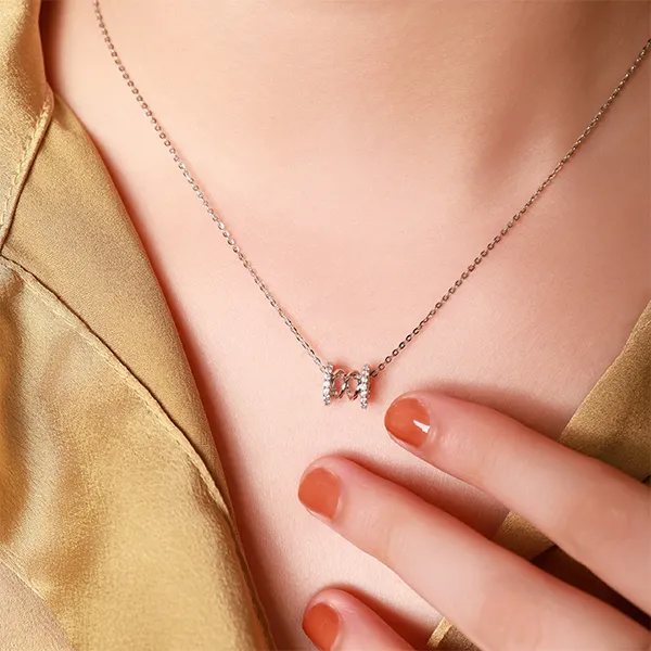 Dây Chuyền Nữ Morina Aurelia D5297 Necklace Màu Vàng Trắng - Trang sức - Vua Hàng Hiệu