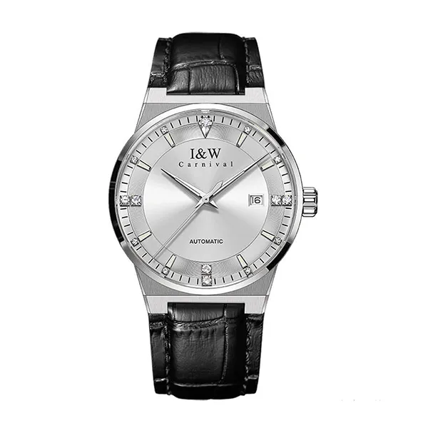 Đồng Hồ Nam I&W Carnival Automatic IW776G-DD (IW776G6) Màu Đen Phối Bạc - Đồng hồ - Vua Hàng Hiệu
