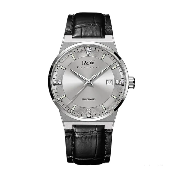 Đồng Hồ Nam I&W Carnival Automatic IW776G-DD (IW776G7) Màu Đen Xám - Đồng hồ - Vua Hàng Hiệu