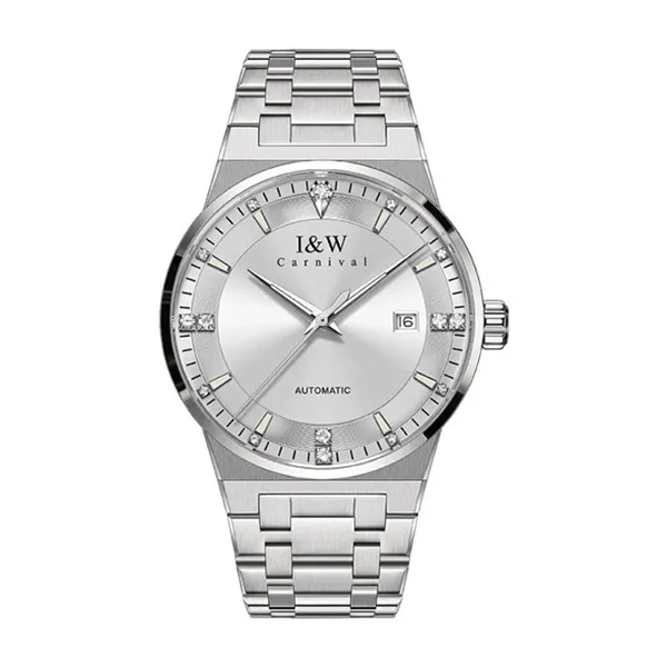 Đồng Hồ Nam I&W Carnival Automatic IW776G-DT (IW776G2) Màu Bạc - Đồng hồ - Vua Hàng Hiệu