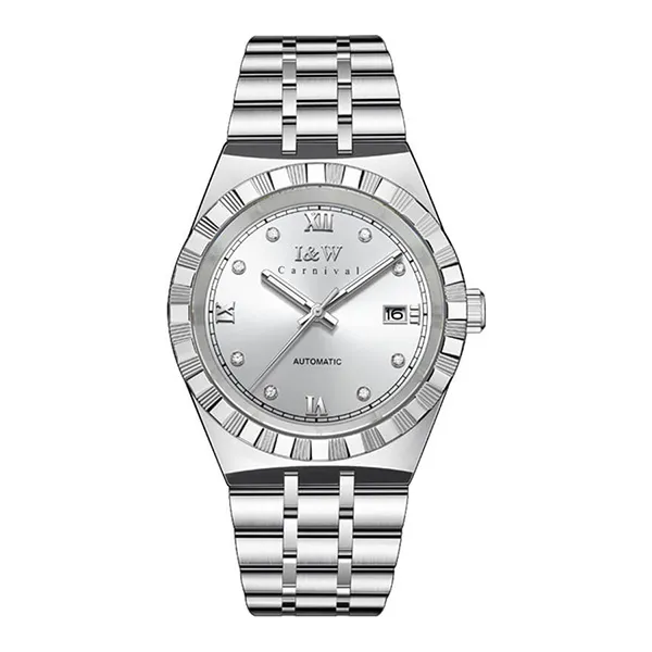 Đồng Hồ Nam I&W Carnival Automatic Watch IW720G-DT (IW720G5) Màu Bạc