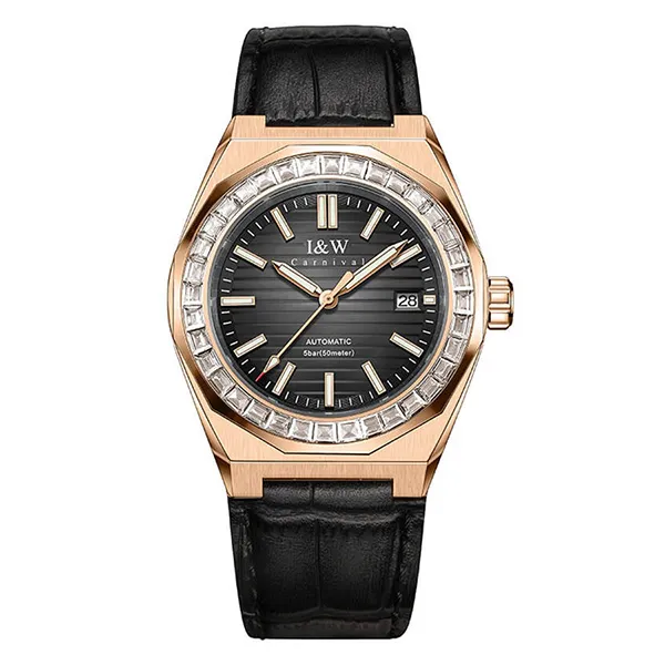 Đồng Hồ Nam I&W Carnival Automatic Watch IW733G-DD (IW733G13) Màu Đen