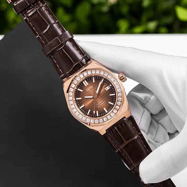 Đồng Hồ Nam I&W Carnival Automatic Watch IW733G-DD (IW733G14) Màu Nâu