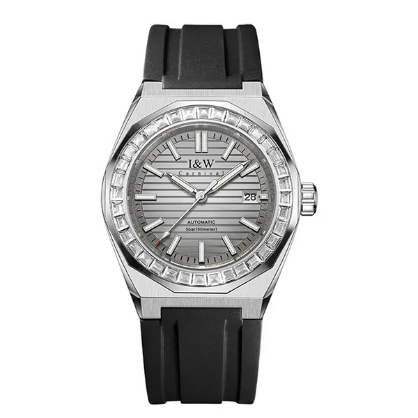 Đồng Hồ Nam I&W Carnival Automatic Watch IW733G-DS (IW733G16) Màu Đen/Xám
