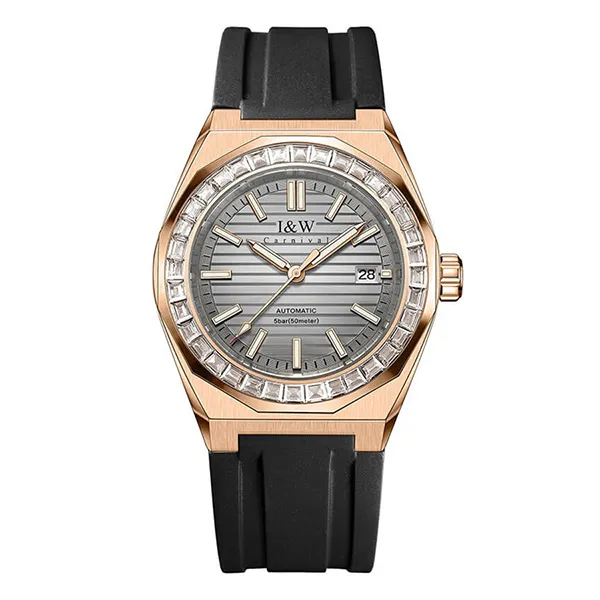 Đồng Hồ Nam I&W Carnival Automatic Watch IW733G-DS ( IW733G19) Màu Đen/Xám