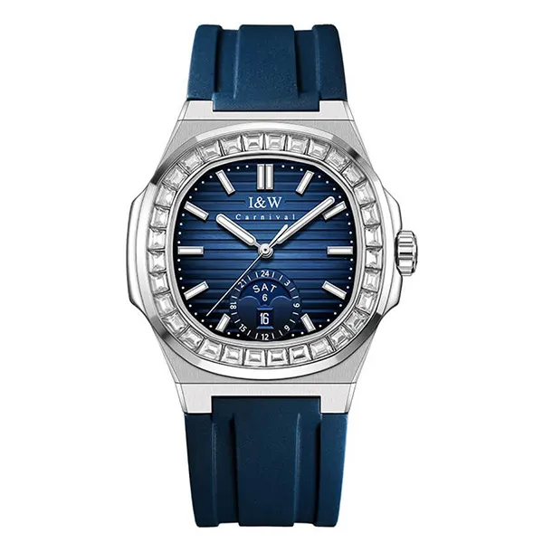 Đồng Hồ Nam I&W Carnival Automatic Watch IW735G-DS (IW735G7) Màu Xanh Lam