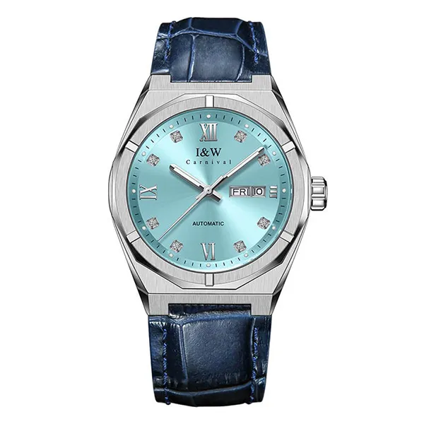Đồng Hồ Nam I&W Carnival Automatic Watch IW751G-DD (IW751G17) Màu Xanh/Xanh Ngọc