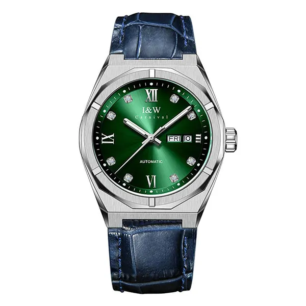 Đồng Hồ Nam I&W Carnival Automatic Watch IW751G-DD (IW751G19) Màu Xanh/Xanh Lá