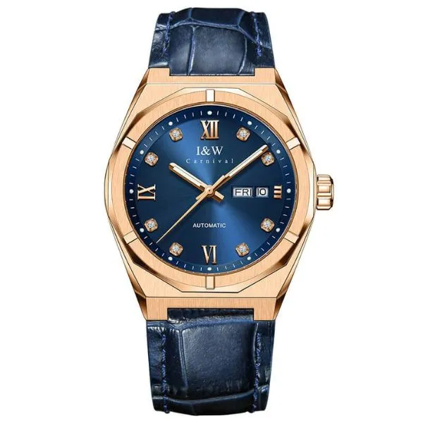 Đồng Hồ Nam I&W Carnival Automatic Watch IW751G-DD (IW751G32) Màu Xanh - Vàng