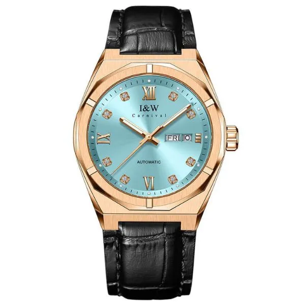 Đồng Hồ Nam I&W Carnival Automatic Watch IW751G-DD (IW751G36) Màu Xanh Đen