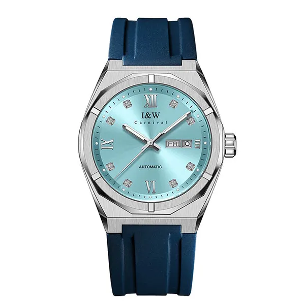 Đồng Hồ Nam I&W Carnival Automatic Watch IW751G-DS (IW751G23) Màu Xanh/Xanh Ngọc