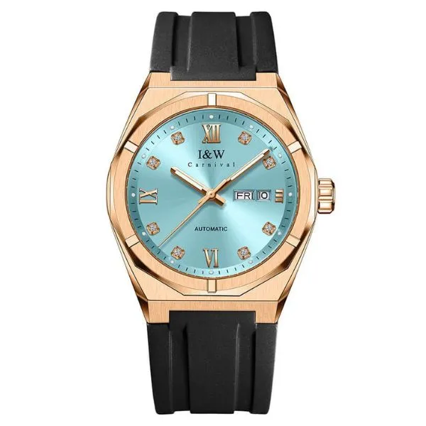 Đồng Hồ Nam I&W Carnival Automatic Watch IW751G-DS (IW751G43) Màu Xanh Đen