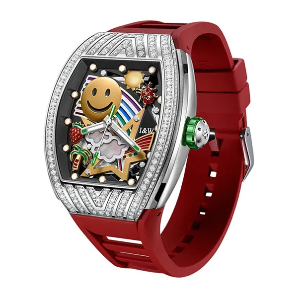 Đồng Hồ Nam I&W Carnival Automatic Watch IW757G-DS (IW757G1) Màu Đỏ