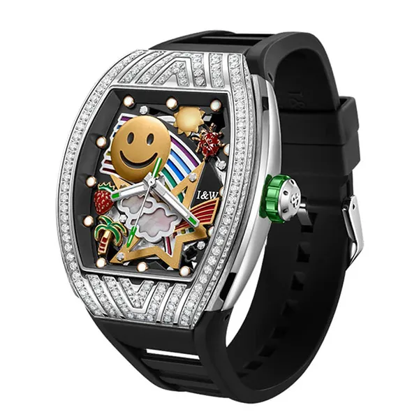 Đồng Hồ Nam I&W Carnival Automatic Watch IW757G-DS (IW757G4) Màu Đen