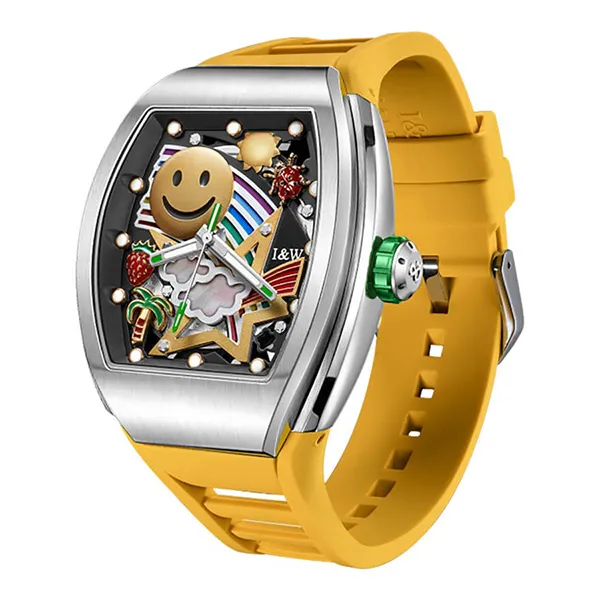 Đồng Hồ Nam I&W Carnival Automatic Watch IW757GT-DS (IW757GT2) Màu Vàng