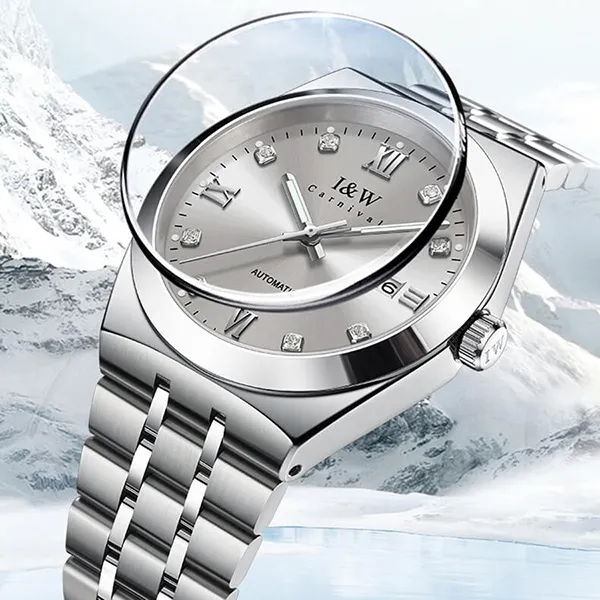 Đồng Hồ Nam I&W Carnival Automatic Watch IW758G-DT (IW758G4) Màu Bạc/Xám