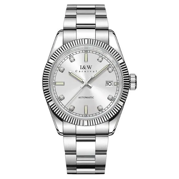 Đồng Hồ Nam I&W Carnival Automatic Watch IW786G-DT (IW786G3) Màu Bạc