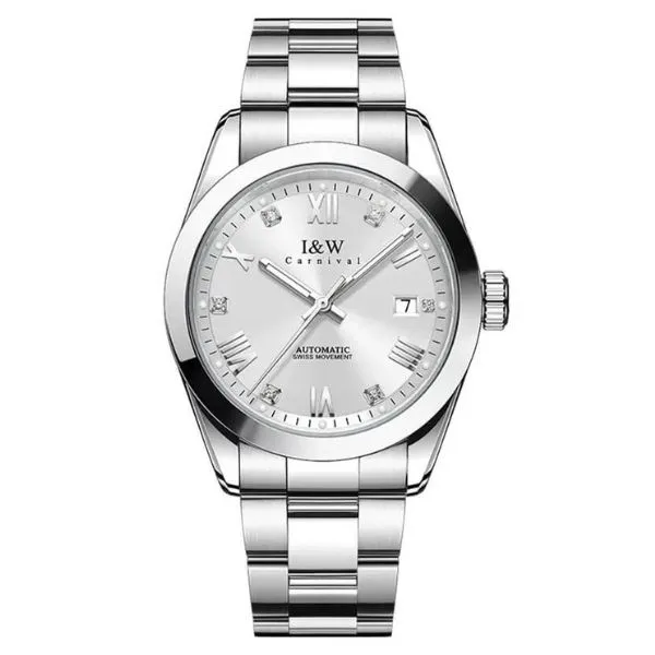 Đồng Hồ Nam I&W Carnival Automatic Watch IW788G-DT (IW788G6) Màu Bạc