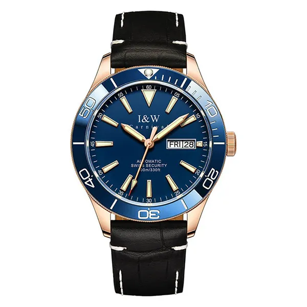 Đồng Hồ Nam I&W Carnival IW533G-DD – Automatic (IW533G10) Màu Xanh Đen