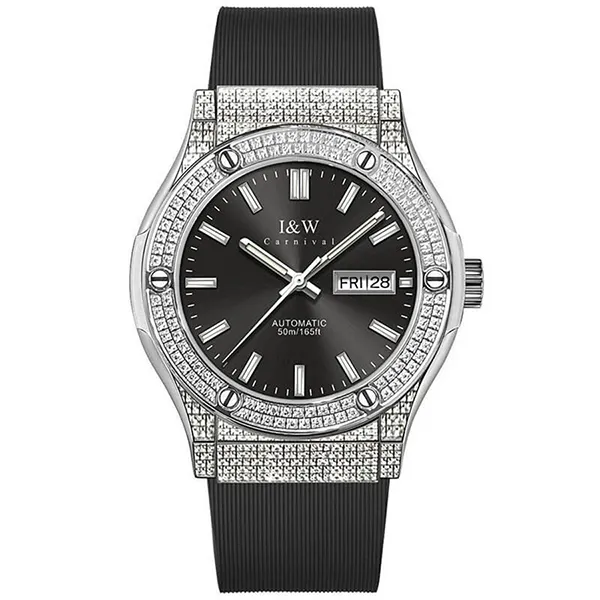 Đồng Hồ Nam I&W Carnival IW55851GD-DS – Automatic (IW55851G38) Màu Đen