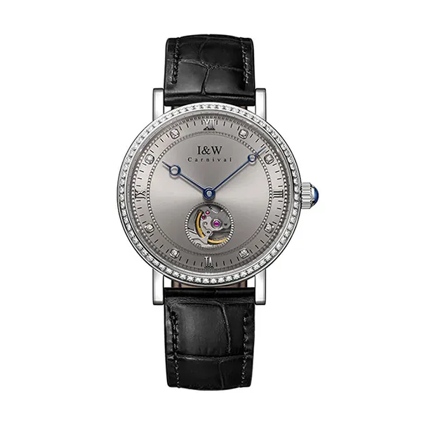 Đồng Hồ Nam I&W Carnival IW636G-DD (IW636G3) Automatic Màu Đen Xám