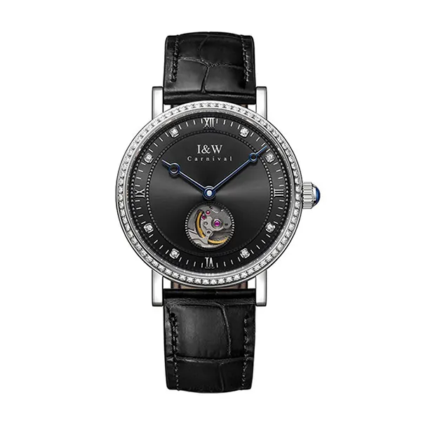 Đồng Hồ Nam I&W Carnival IW636G-DD (IW636G4) Automatic Màu Xám Đen