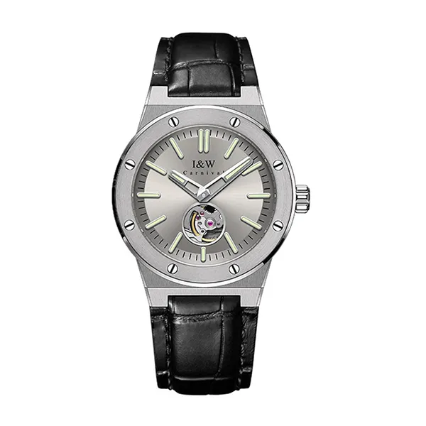 Đồng Hồ Nam I&W Carnival IW652G-DD (IW652G3) Automatic Màu Đen Xám