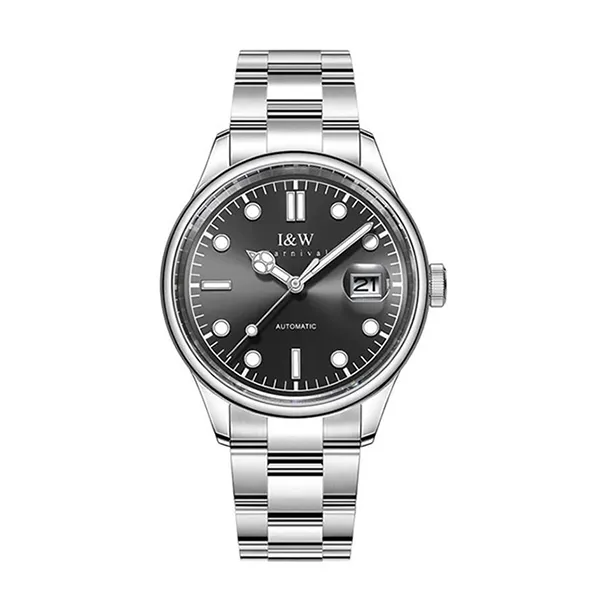 Đồng Hồ Nam I&W Carnival IW653G-DT (IW653G4) Automatic Màu Bạc Xám