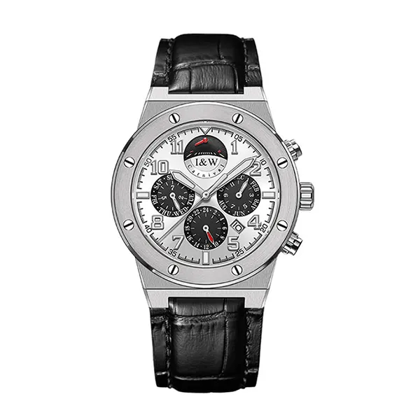 Đồng Hồ Nam I&W Carnival IW655G-DD (IW655G6) Automatic Màu Đen Bạc - Đồng hồ - Vua Hàng Hiệu