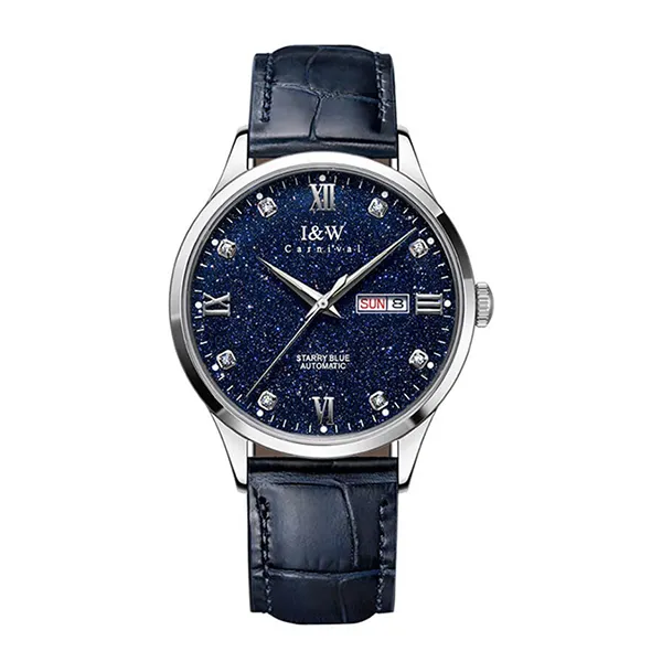 Đồng Hồ Nam I&W Carnival IW658G-DD (IW658G2) Automatic Màu Xanh Navy - Đồng hồ - Vua Hàng Hiệu