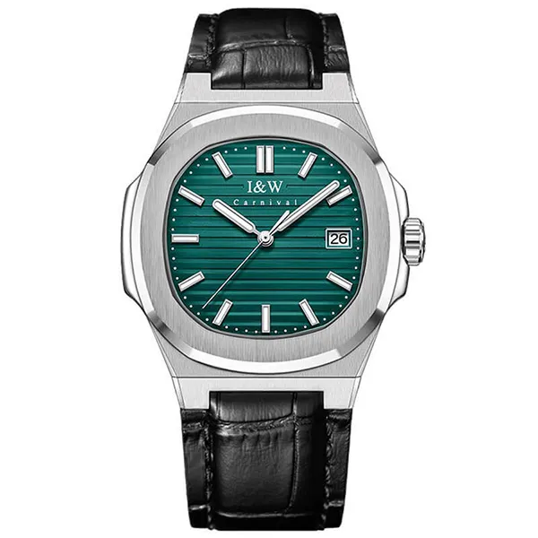 Đồng Hồ Nam I&W Carnival IW721GT-DD – Automatic (IW721GT27) Màu Xanh Green