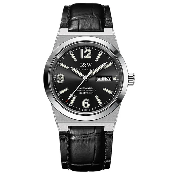 Đồng Hồ Nam I&W Carnival IW730G-DD – Automatic (IW730G6) Màu Đen - Đồng hồ - Vua Hàng Hiệu