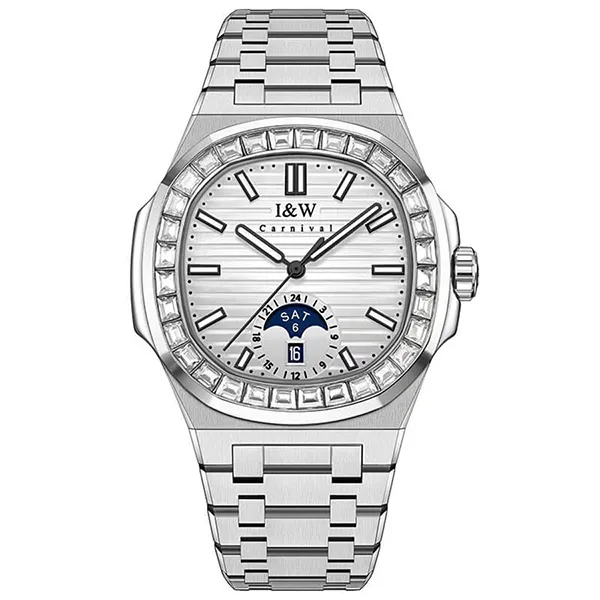 Đồng Hồ Nam I&W Carnival IW735G-DT – Automatic (IW735G26) Màu Bạc - Đồng hồ - Vua Hàng Hiệu