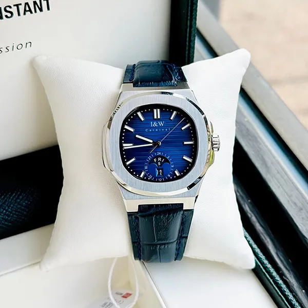 Đồng Hồ Nam I&W Carnival IW735GT-DD – Automatic (IW735GT8) Màu Xanh Bạc