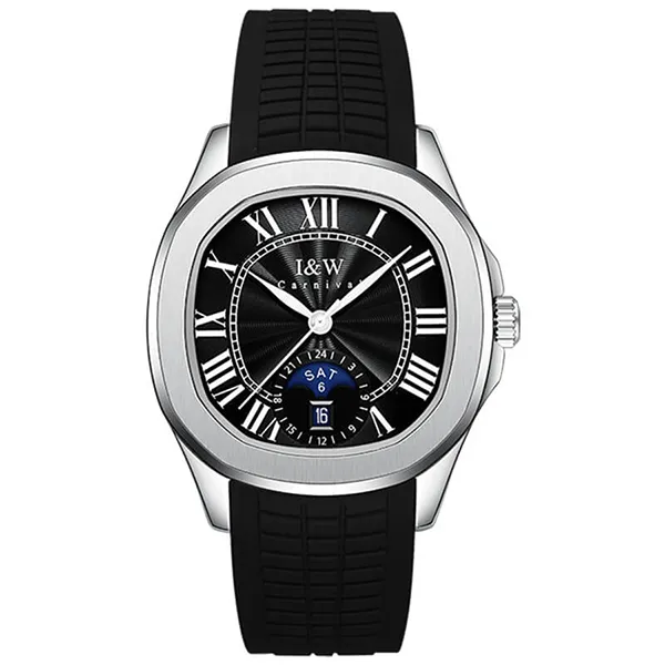 Đồng Hồ Nam I&W Carnival IW738G-DS – Automatic (IW738G6) Màu Đen