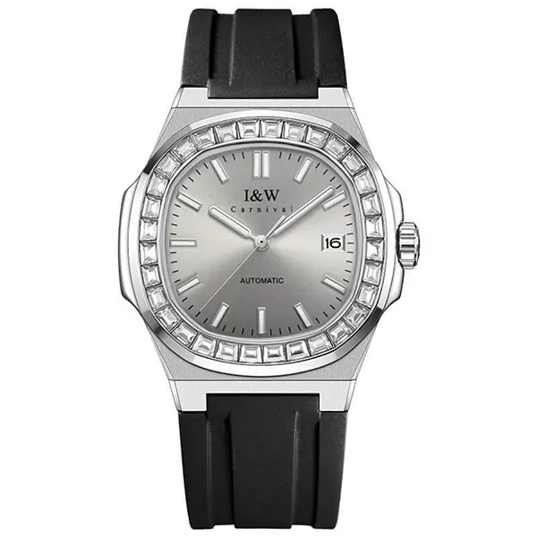 Đồng Hồ Nam I&W Carnival IW750G-DS – Automatic (IW750G11) Màu Đen Xám