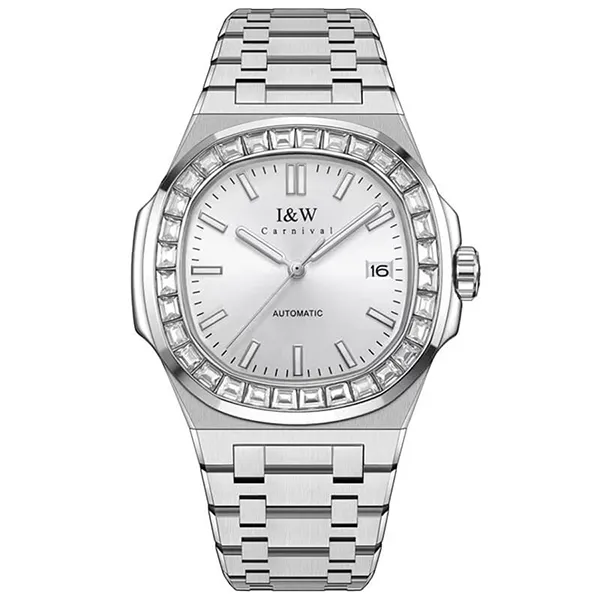 Đồng Hồ Nam I&W Carnival IW750G-DT – Automatic (IW750G4) Màu Bạc - Đồng hồ - Vua Hàng Hiệu