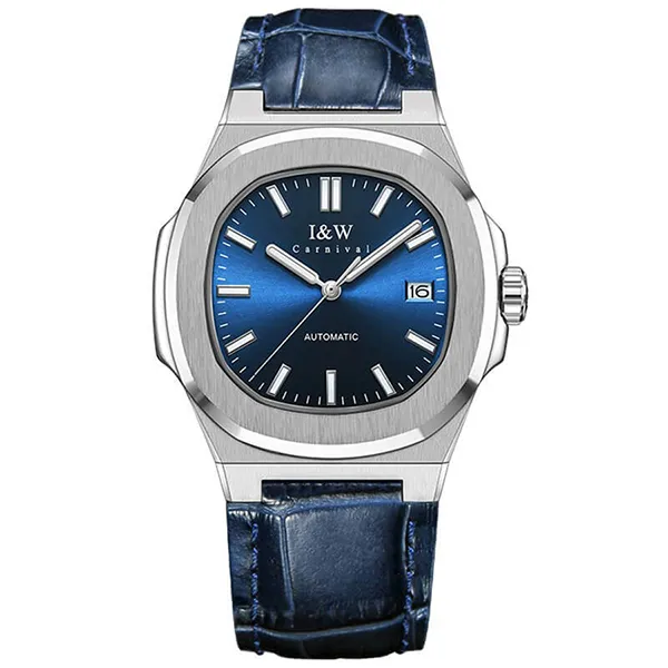 Đồng Hồ Nam I&W Carnival IW750GT-DD – Automatic (IW750GT5) Màu Xanh Navy