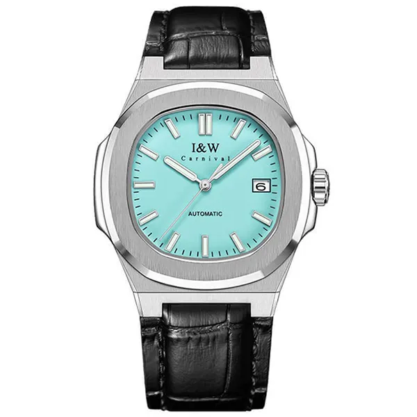 Đồng Hồ Nam I&W Carnival IW750GT-DD – Automatic (IW750GT6) Màu Xanh Đen - Đồng hồ - Vua Hàng Hiệu