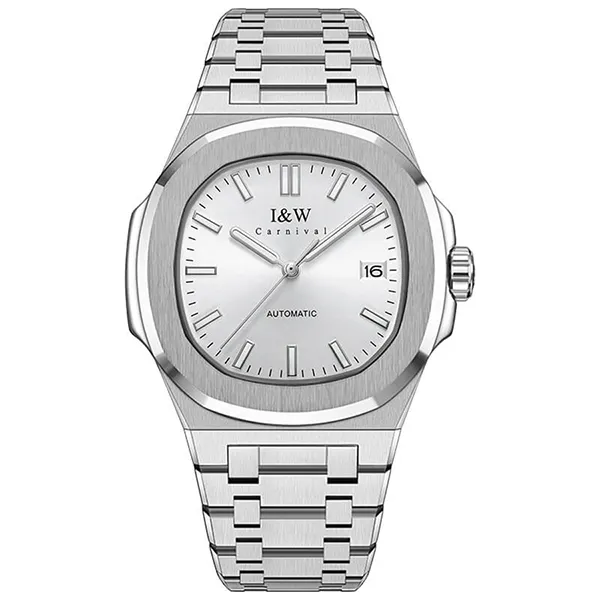 Đồng Hồ Nam I&W Carnival IW750GT-DT – Automatic (IW750GT4) Màu Bạc - Đồng hồ - Vua Hàng Hiệu