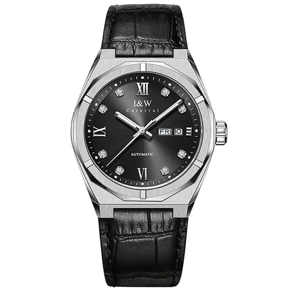 Đồng Hồ Nam I&W Carnival IW751G-DD – Automatic (IW751G6) Màu Đen - Đồng hồ - Vua Hàng Hiệu